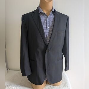 🇩🇪HUGO BOSS  Dark Blue Sport Coat Classic Notched Lapel, The James/Sharp